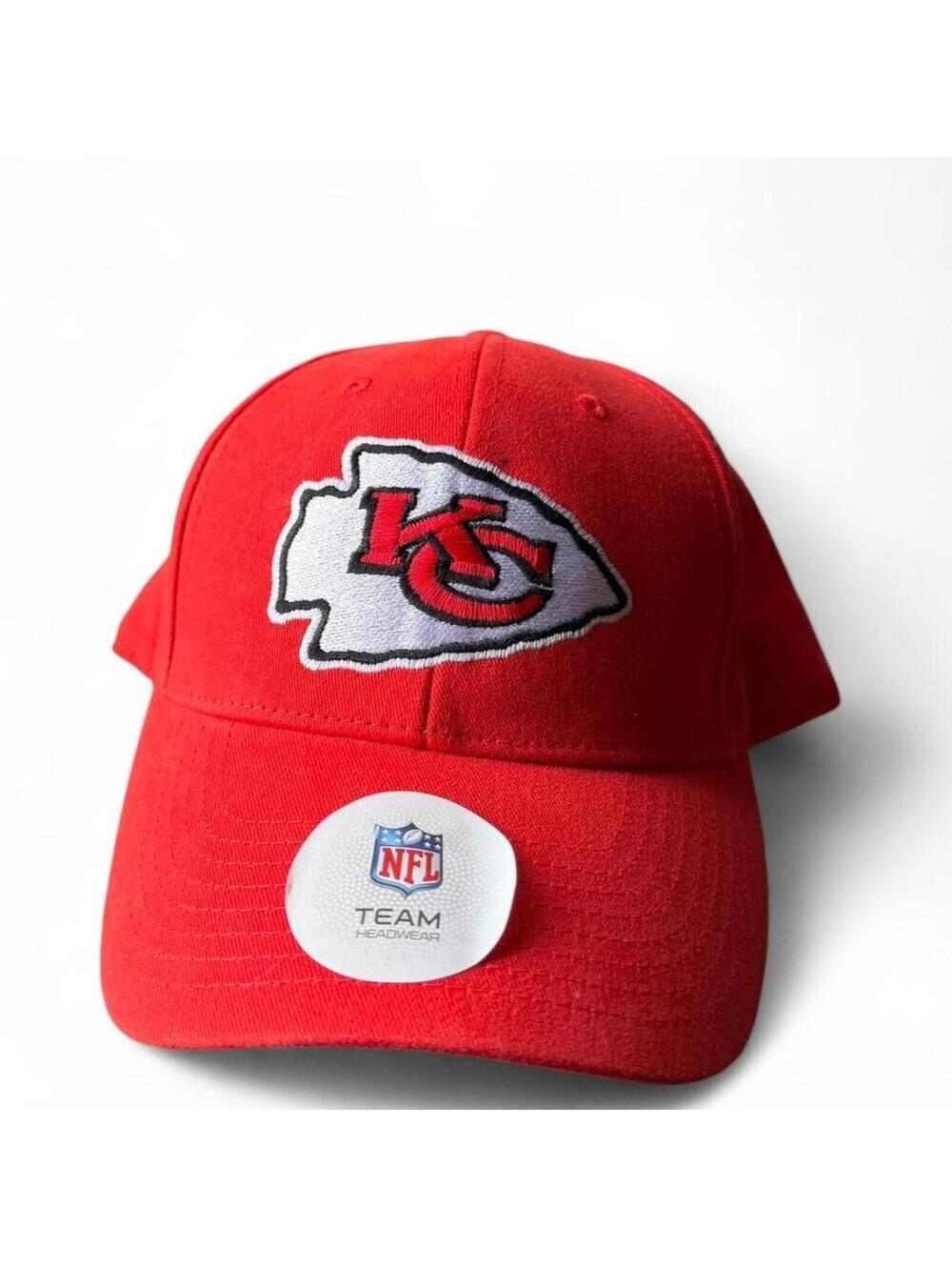 Kansas City Chiefs red baseball cap NFL hat